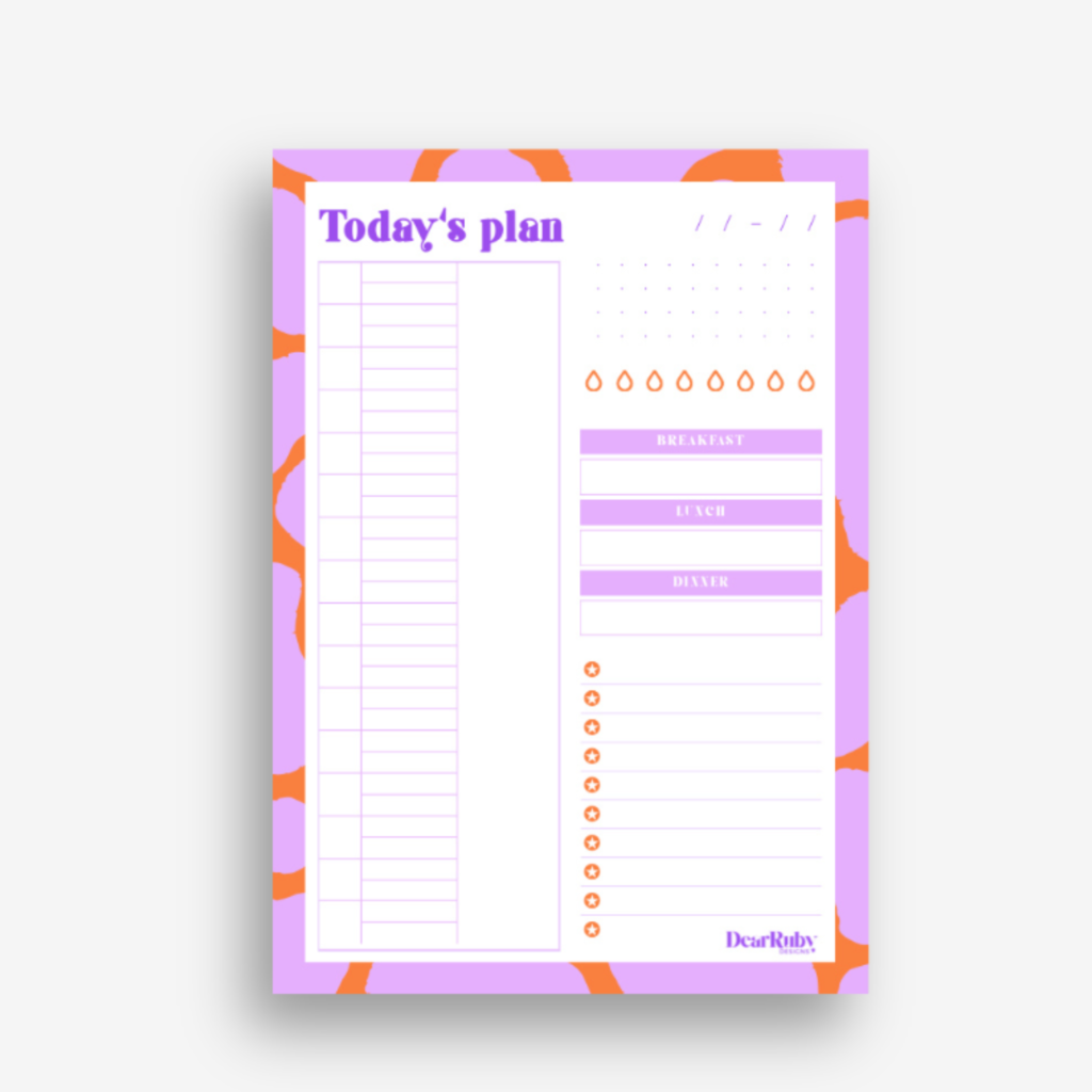 orange and lilac product pictures